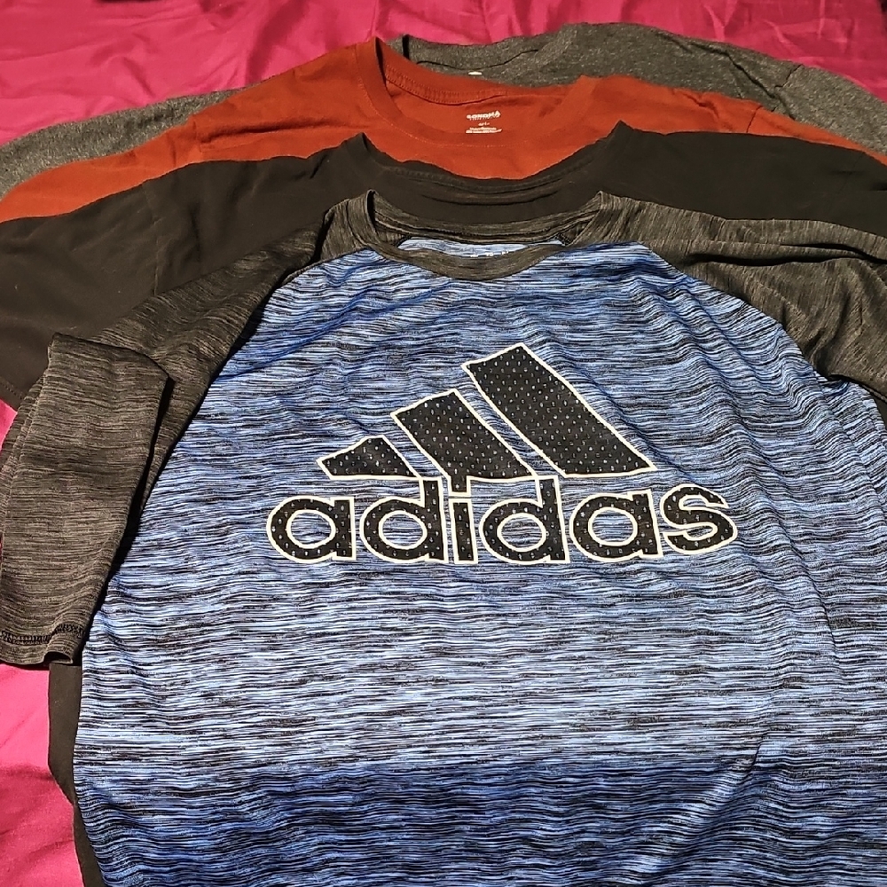 Men's 4-pack Shirt Bundle (Adidas, Sonoma, Graphic Tees)